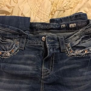 Miss Me crop jeans